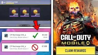 *NEW* How To GET FAST 1600 FREE COD POINTS IN COD MOBILE With Google Play