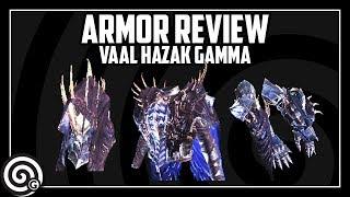 Armor Review - Arch Tempered Vaal Hazak - Gamma Set  Monster Hunter World