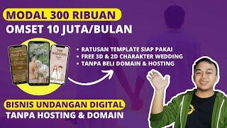 10 JutaBulan Dari Bisnis Undangan Digital Pernikahan - Bisnis Modal Kecil 2024 - Levidio Wedding 3