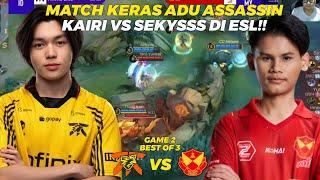 MATCH KERAS ADU ASSASSIN KAIRI VS SEKYSSS DI ESL - YRG vs  FNATIC ONIC Game 2 #KBreakdown