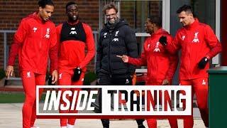 Inside Training Van Dijks MOTM & exclusive Melwood access