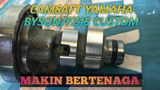 Yamaha BysonFZ16 - Proses dan hasil pembuatan Custom Noken As 250cc