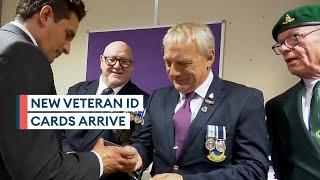 Veteran ID cards First veterans receive cards as phase two rollout begins