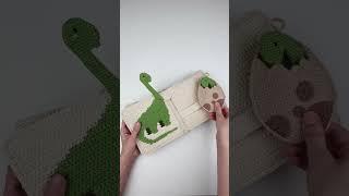 Crochet pattern dinosaur quiet book #amigurumi #crochet #crocheting #handmade #crochetpattern