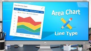 Line Types Area Chart In Oracle APEX