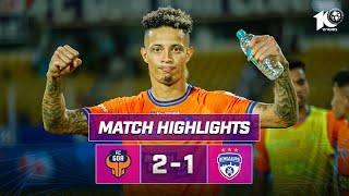Match Highlights  FC Goa 2-1 Bengaluru FC  MW 19  ISL 2023-24