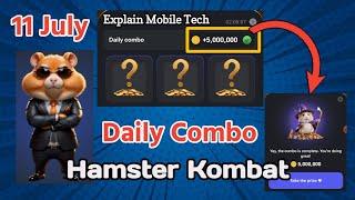 Hamster Kombat Daily Combo 11th July  Hamster Kombat Combo Card  Cipher Code  Explain Mobile Tech