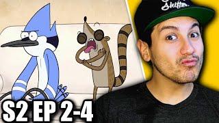 Regular Show S2 Ep 2-4 REACTION RIGBY THE CHAD 