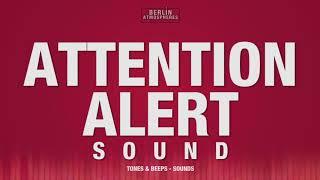 Attention Alert SOUND EFFECT - Warning Attention Alert SOUNDS Attention Voice SFX