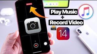 How to Play Music & Record Video at the same time on iPhone