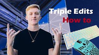 How To Use Triple Edit Binds in Fortnite • Like Tfue • No Input Lag