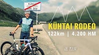 Kühtai Rodeo - 122km mit 4.200HM Tirol  Rennrad  skatepunk2425