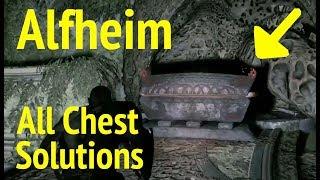 God of War All Alfheim Chest Puzzle Solutions God of War 4