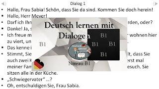 Dialoge B1   Deutsch lernen durch Hören  1 