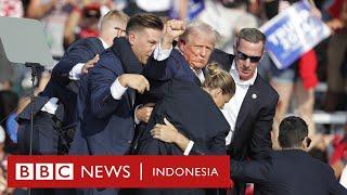 Fakta dan teka-teki di balik penembakan Donald Trump - BBC News Indonesia