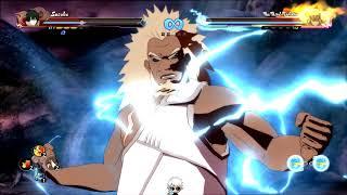 Naruto Shippuden Ultimate Ninja Storm 4 Sasuke Uchiha VS The Third Raikage