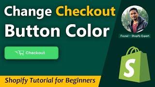 How To Change Checkout Button Color In Shopify Dawn Theme  Shopify Tutorial