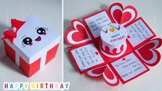 DIY birthday card  Special greeting card for birthday   fathers day craft ideas  tutorial