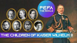 The Children Of Kaiser Wilhelm II Texts with pictures