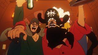 Blackbeard Pirates Try to Steal Kuzan Aokiji Devil Fruit English Sub