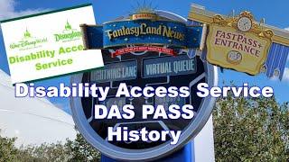 Disney Disability Access Service DAS History & Updates Formerly GAC