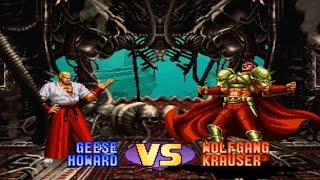 TAS Geese Howard VS Wolfgang Krauser KoF 98 AE