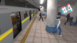 ПОЕЗД ЯУЗА  ФИОЛЕТОВАЯ ЛИНИЯ В SUBWAY SIMULATOR 3D