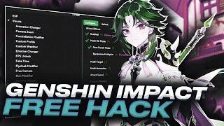  Ultimate Genshin Impact Hack 2024  Free Cheat Fly God Mode XP Boost Mora & Autofarm 