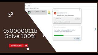 0x0000011b  error 0x0000011b  Windows cannot connect to the printer