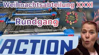 Action ️ Weihnachtsabteilung XXXL Rundgang  must have…? Basteln Deko Kerzen und mehr