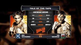 MARC NAVARRO VS SEAN GEORGE PRO BARE KNUCKLE BOXING #BKB16 * FULL FIGHT EXCLUSIVE *