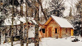 This is It My New Off Grid Log Cabin in the Wilderness  The End and The Beginning