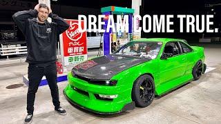 Total TRANSFORMATION of my S14 Silvia Driving on Japanese roads