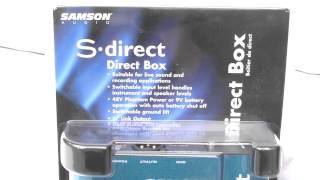 ReviewSamson s Direct  Stereo Active Direct Box is Studio Quiet And Built like a Tank