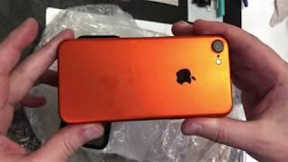 Замена корпуса на iPhone 7 Jet Black