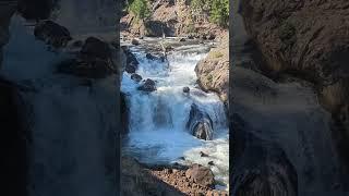 A Beautiful Late Summers Day At Firehole Falls #yellowstonenationalpark #waterfall #nature