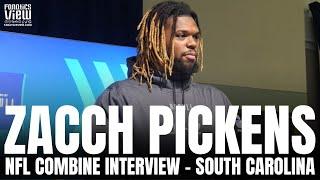Zacch Pickens talks NFL Potential Becoming a Finesse Rusher & South Carolina Gamecocks Career