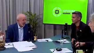  Presidente Lula concede entrevista à rádio Difusora Goiânia