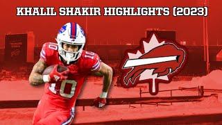 Champions  Bills WR Khalil Shakir 2023 Highlights
