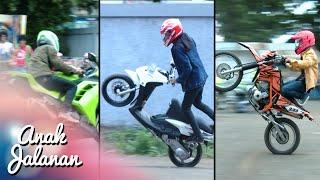 Boy Mondy Dan Tristan Adu Gaya Freestyle Motor Anak Jalanan 4 Januari 2016