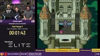 Final Fantasy V Any% English by bichphuongballz - #ESAWinter20