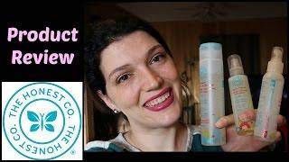 Honest Company Review - Hair Detangler Body Oil and Hair and Body wash