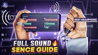 After these settings your close range will improve  Sound sence tips and tricks BGMIPUBG