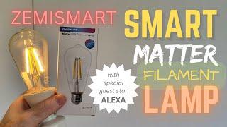 Zemismart Matter LED Filament Lamp Review