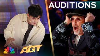 Sam Huangs Amazing Magic Has The Judges PANICKED  Auditions  AGT 2024