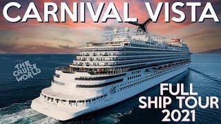 CARNIVAL VISTA FULL SHIP TOUR 2021  ULTIMATE CRUISE SHIP TOUR OF PUBLIC AREAS  THE CRUISE WORLD