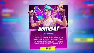 Fortnite Birthday Challenges Reward