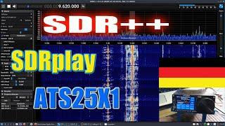 ATS25 X1 vs. SDRplay RSP2 Pro ► SDR++ ► Kurzwelle ... Shortwave