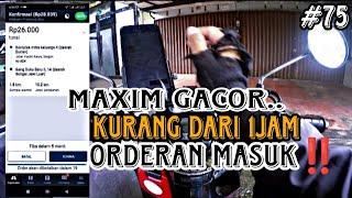 Akun Maxim Gacor‼️kurang dari 1jam orderan masuk terus Auto bike Gacortaxsee driver #maxim