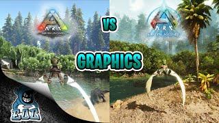 Ark Ascended vs Evolved Graphics Compared